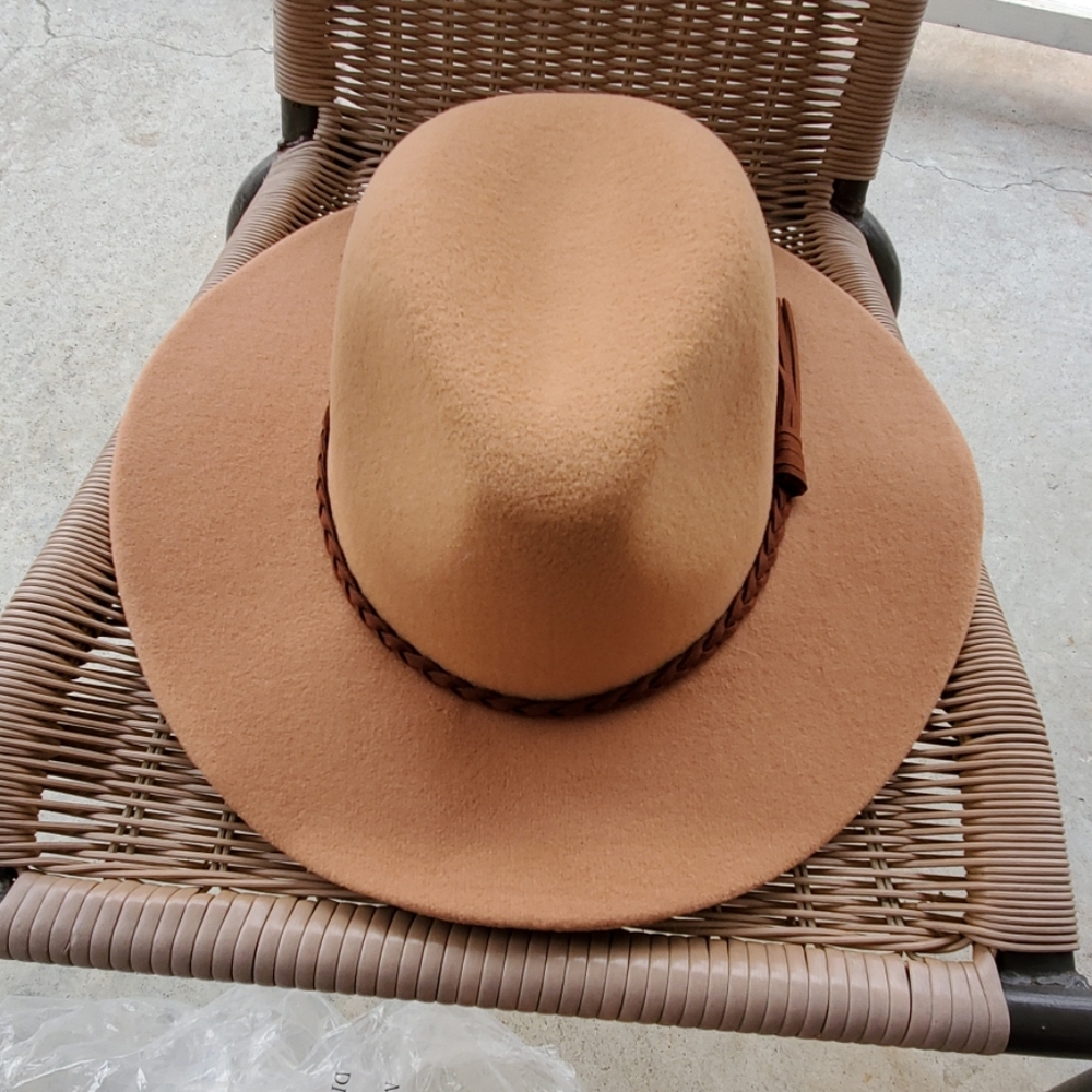 Summer & Rose Felt Fedora Cowgirl Hat